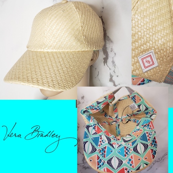 Vera Bradley Accessories - Vera Bradley NWOT go fish baseball cap